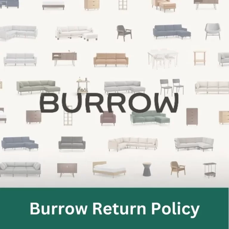 Burrow Return Policy: Returns Furniture Shopping Experience